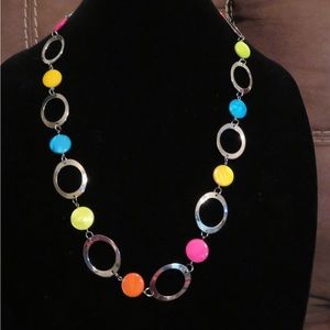 Multi color necklace